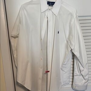 Ralph Lauren Men's White Dress Shirt